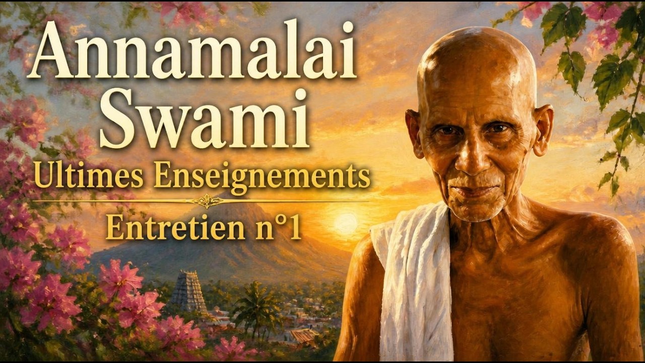 [Inédit] Annamalai Swami - Ultimes enseignements - 1 (Advaita Vedanta)