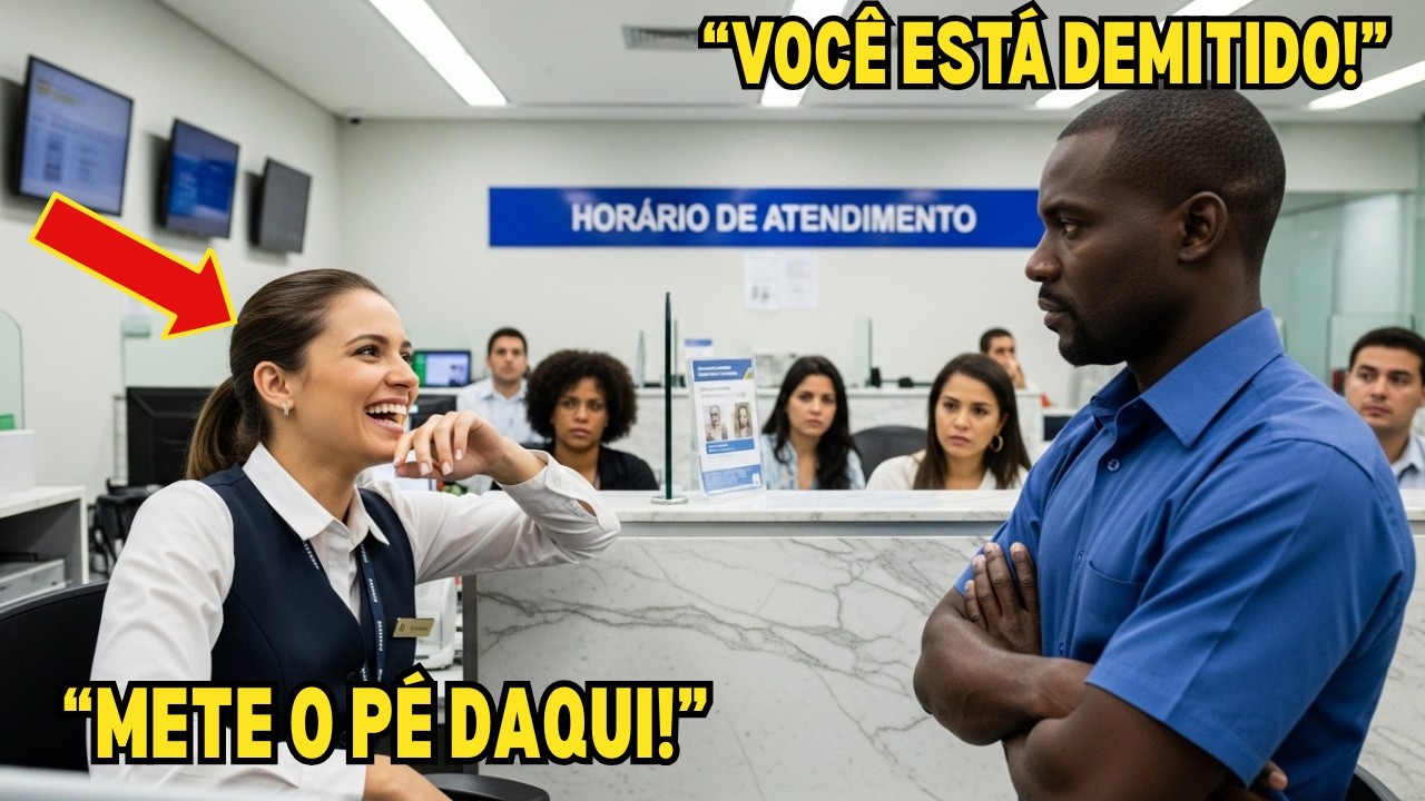 Caixa do Banco Humilha Homem Negro na Fila — Minutos depois descobre que ele era o dono do banco