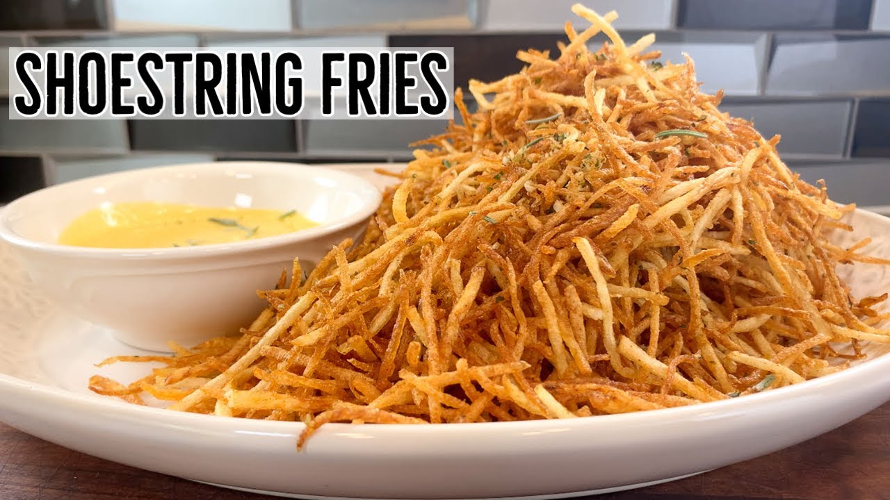 Rosemary Garlic Shoestring Fries