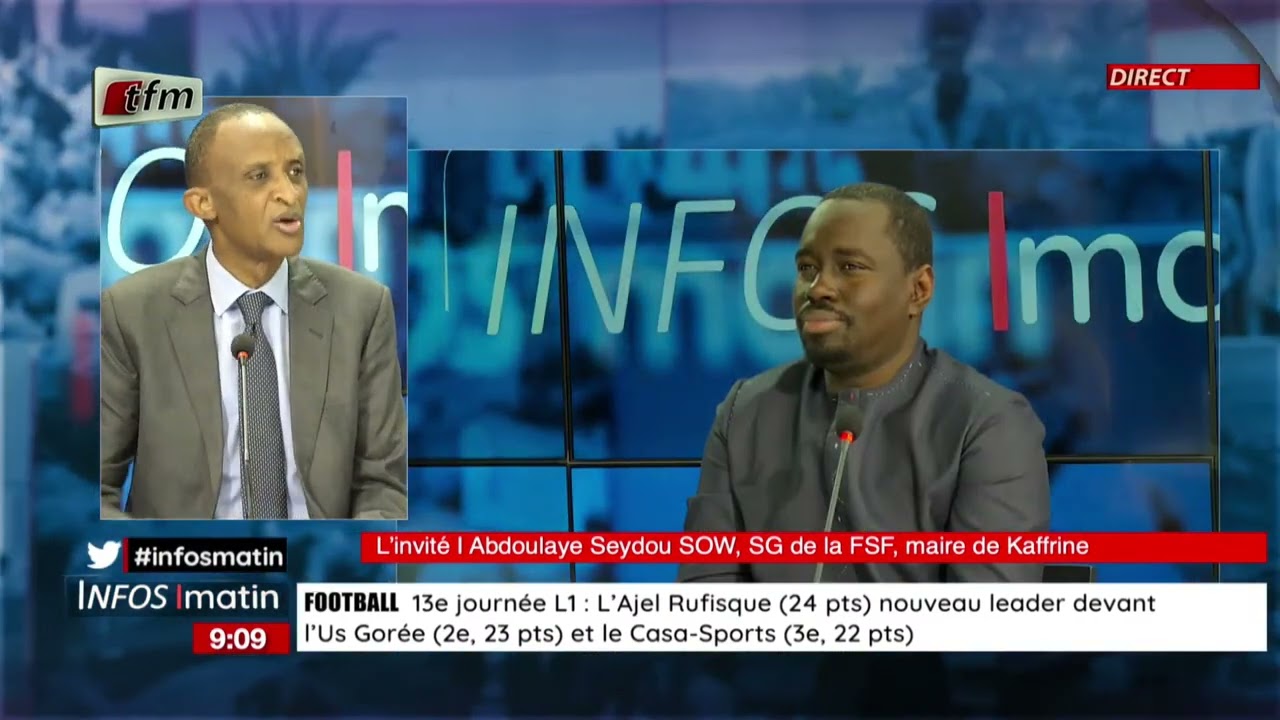 l'invite d'infos matin | Abdoulaye Seydou SOW, SG de la FSF, Maire de Kaffrine - 02 février 2026