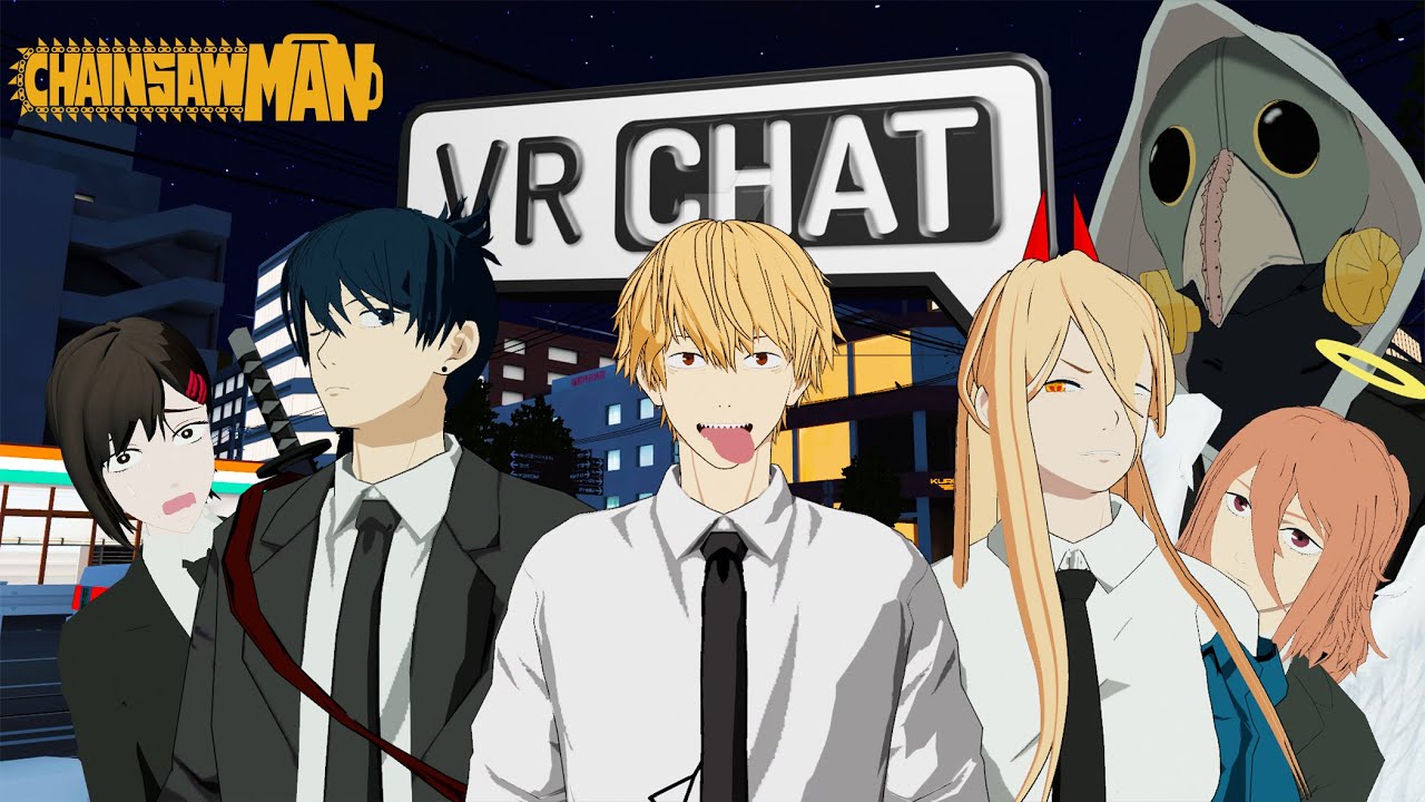 DENJI FRACASSE un DEMON SURPUISSANT - Vrchat RP Chainsaw man