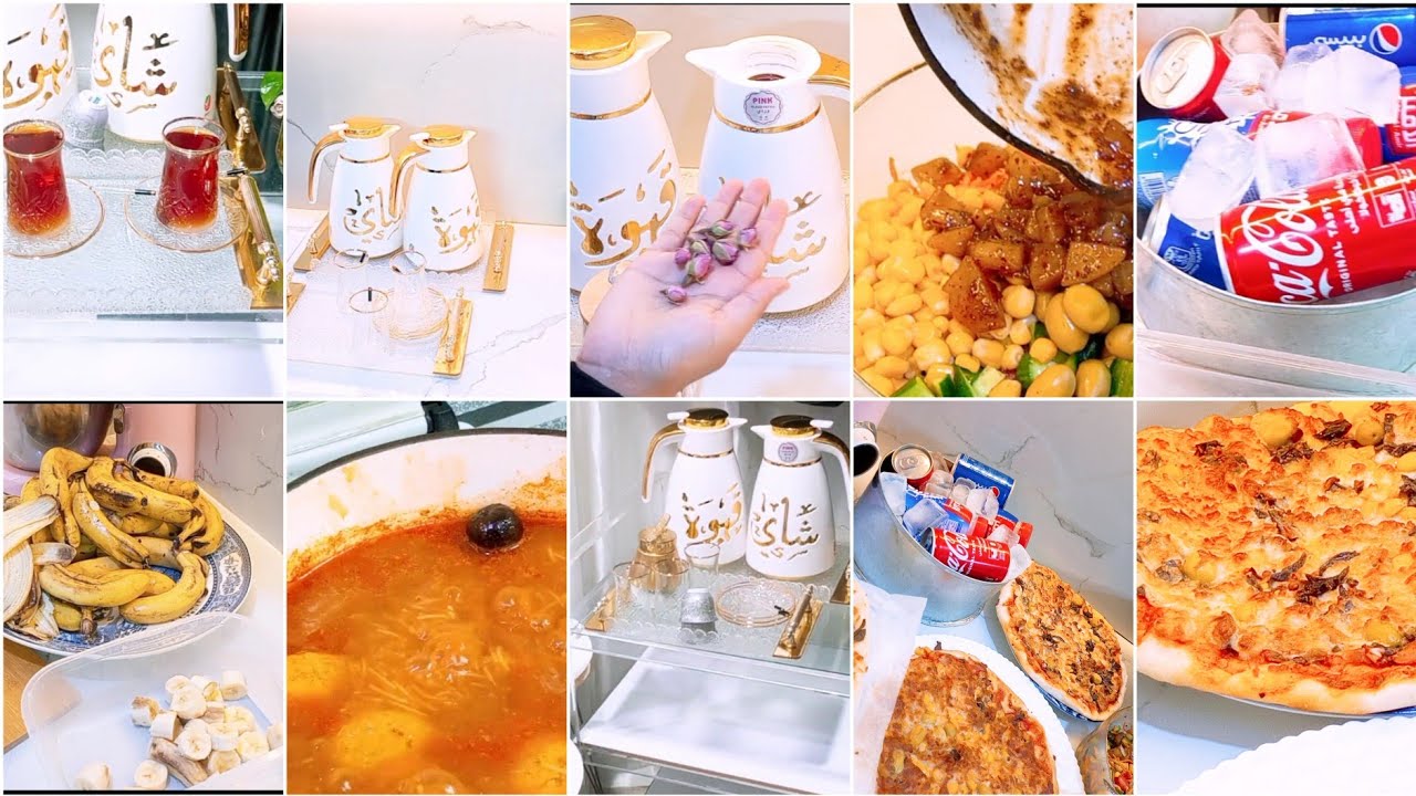 طريقتي بتجهيز عشه بسيط لخطاري وطريقه تقديمي وتجهيزات من حلو وجاي🫖🍮 #ترتيب
