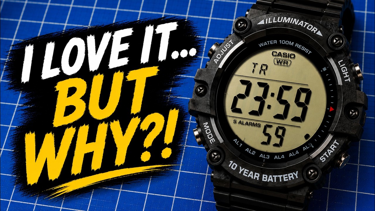 Casio AE-1500 Плюсы и минусы ⌚🤔 Обзор за 1 НЕДЕЛЮ!