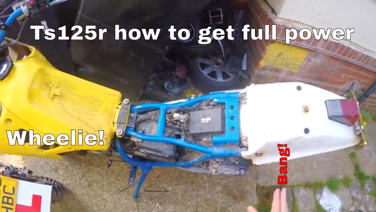 Suzuki Ts125r how to get full power