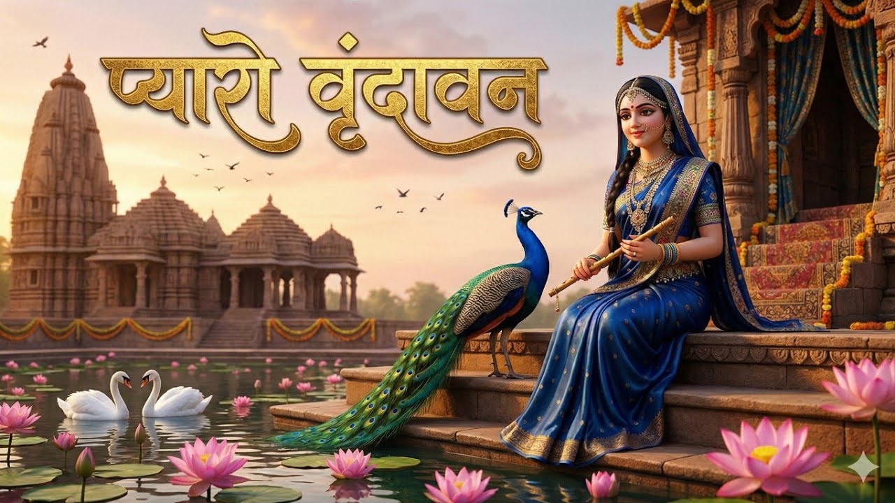 Pyaro Vrindavan (प्यारो वृंदावन) | New Radha Rani Bhajan 2026 | Heart Touching Devotional Song 