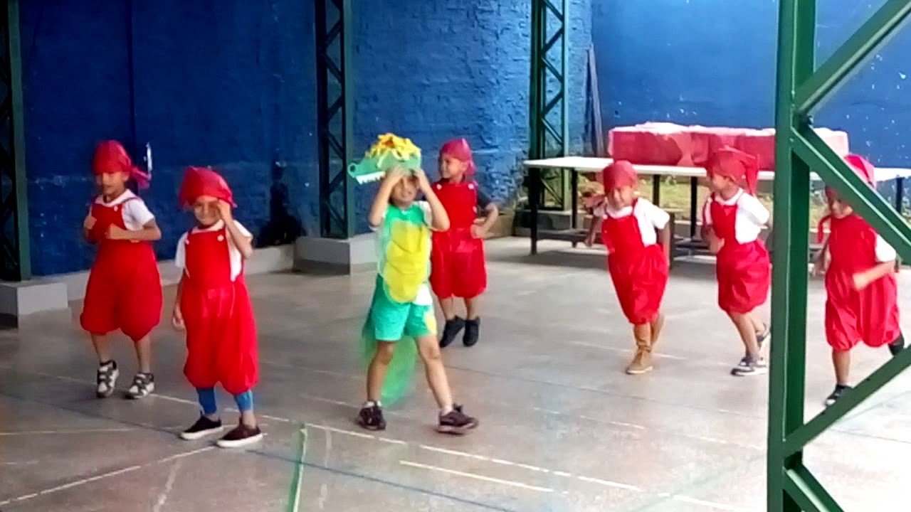 Apresentação do Saci Pererê na escola