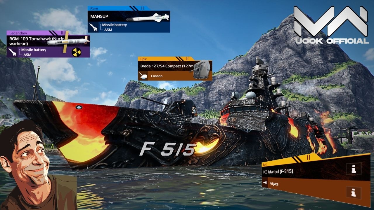 TCG Istanbul (F-515) - New Frigate And First to Have 2 Main Cannon | Modern Warship