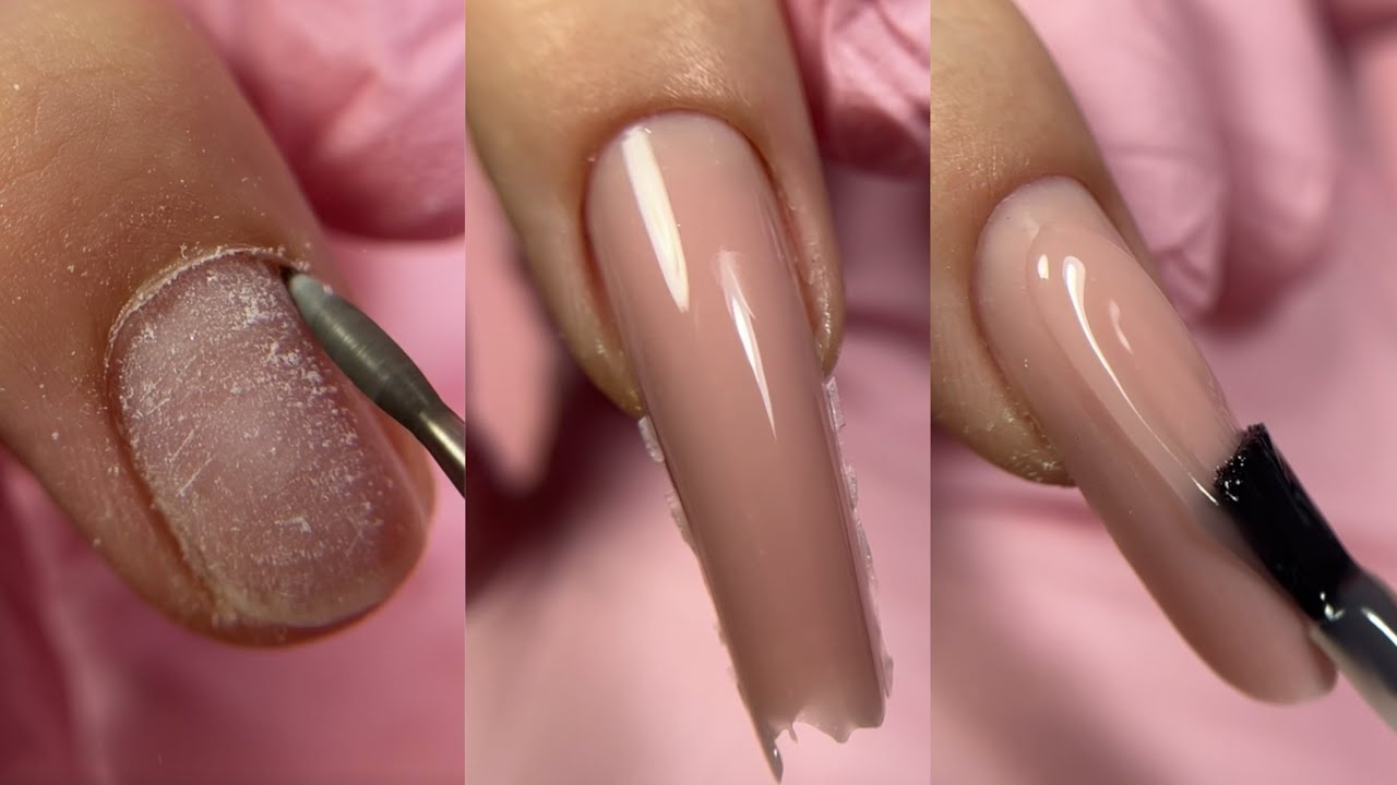 CONSTRUCȚIE GEL TIPS FULL SUB CUTICULA