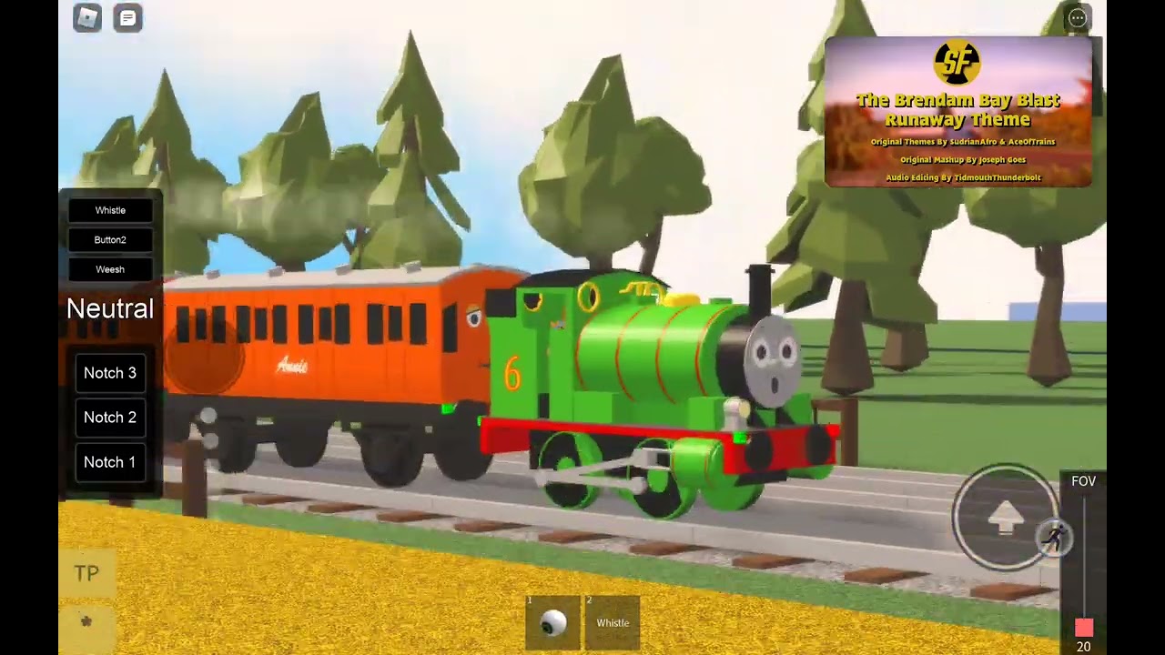 percy successful escape from the beast (sodor fallout au)