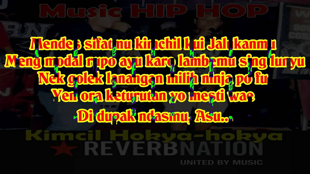 Lirik Pendhoza - Kimcil Hokya Hokya