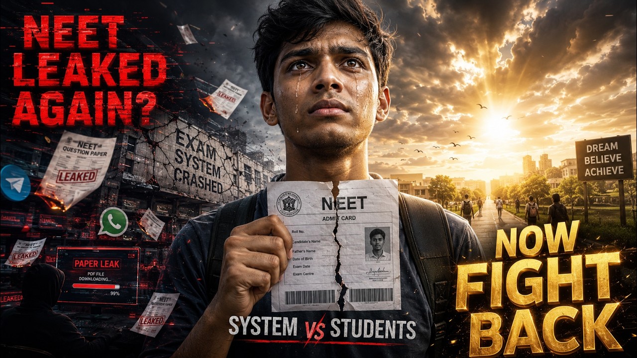 NEET 2026 PAPER LEAK EXPOSED | NTA FAILURE? | Students Deserve Better
