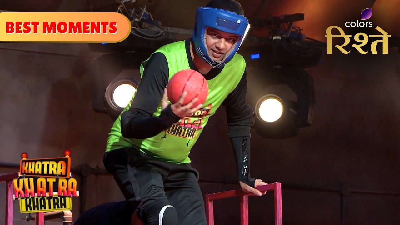 Teams Play Basketball on a Slide | Khatra Khatra Khatra | Colors Rishtey