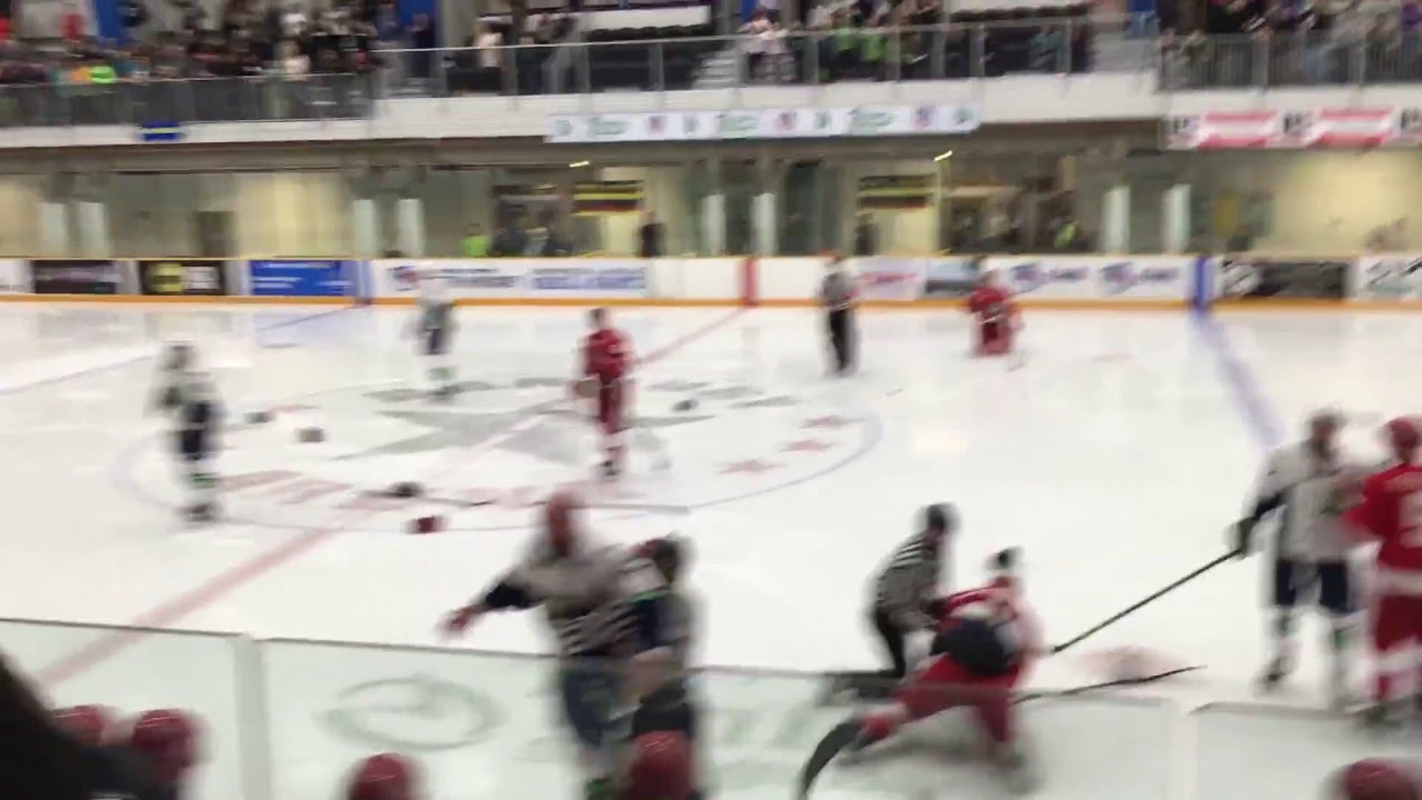 Danbury Titans beat down Port Huron Prowlers in FHL championship game two off opening face off