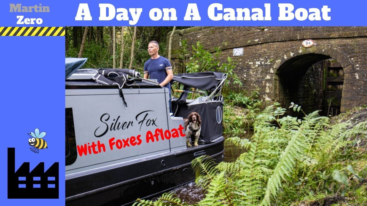 A day on a Canal Narrow Boat. With Foxes Afloat