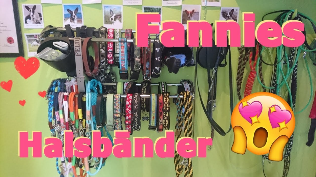 Fannies Garderobe // unsere Halsbänder // Sammelleidenschaft