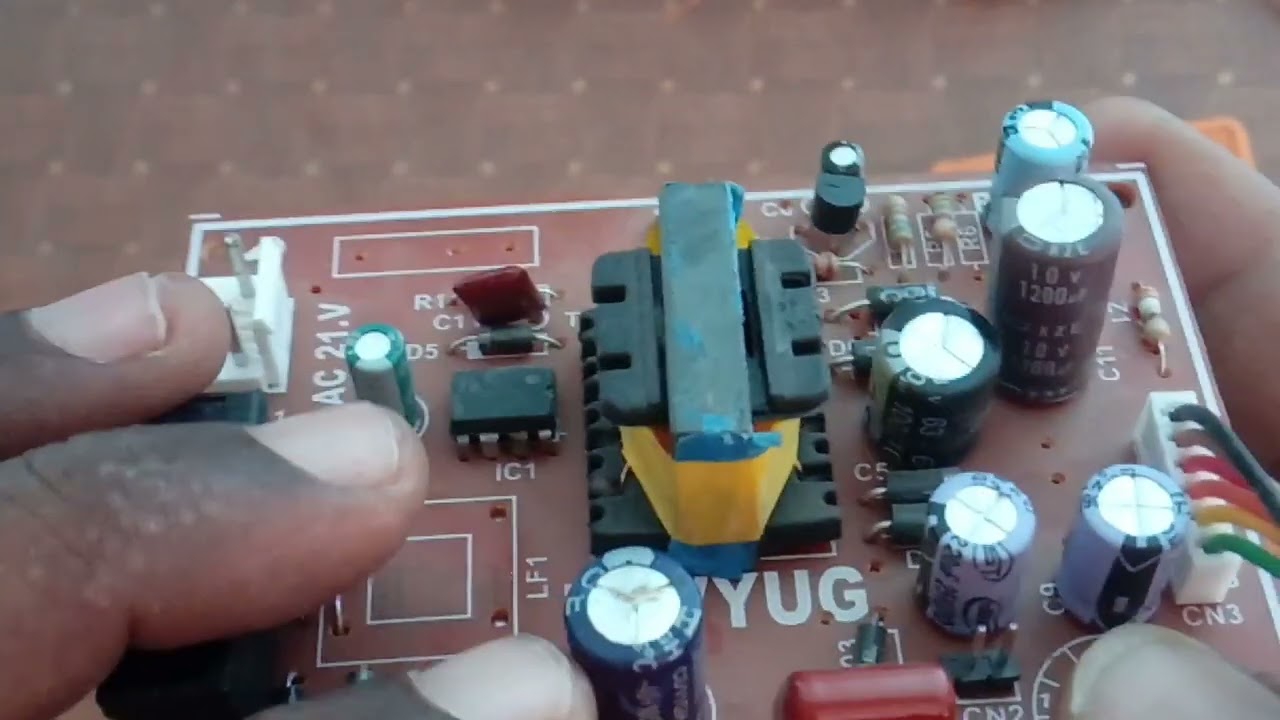 Dth power supply repair // fully short