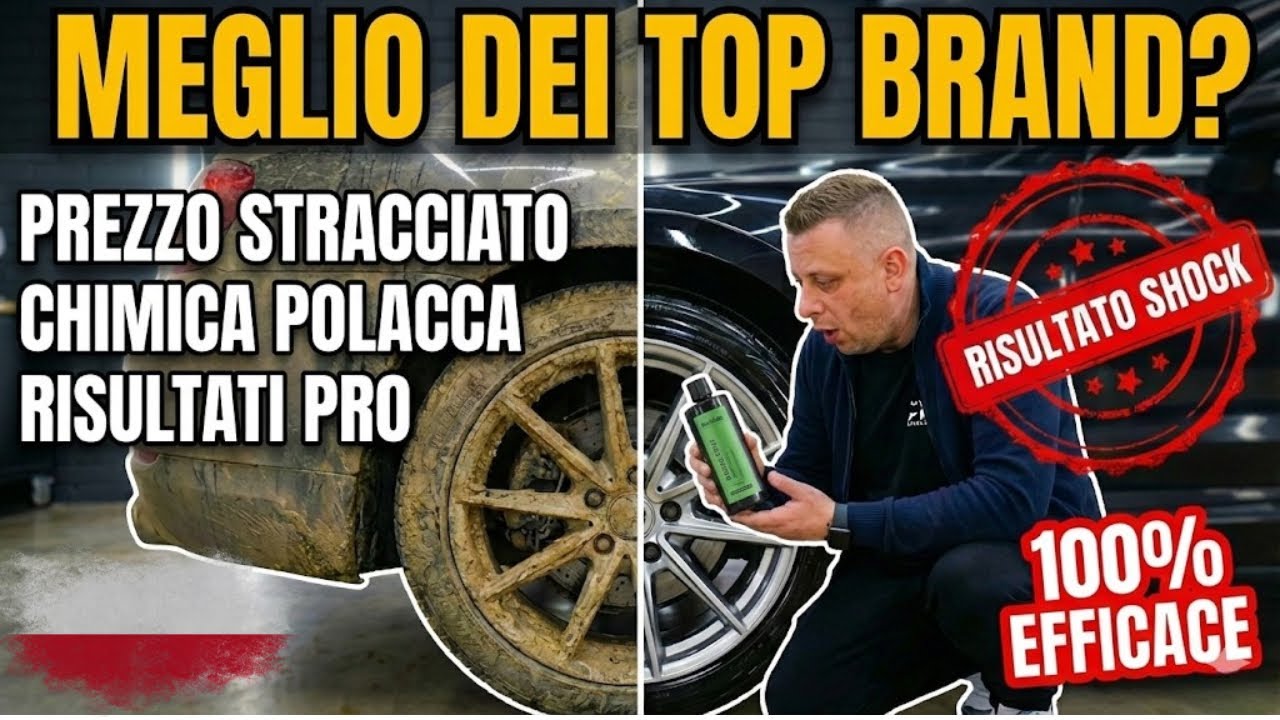 CHIMICA POLACCA da CAR DETAILING a PREZZO STRACCIATO: Kiurlab meglio dei Top Brand? 🤔