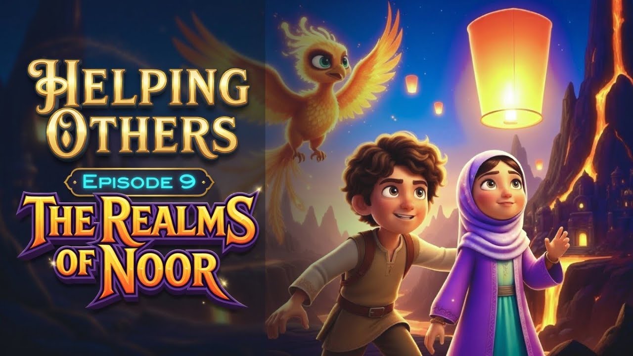 When You Help for Allah’s Sake | Realms of Noor – Episode 9 | Islamic Moral Story for Kids