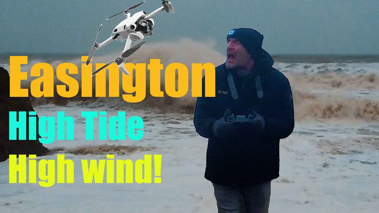 Easington High Tide High Wind