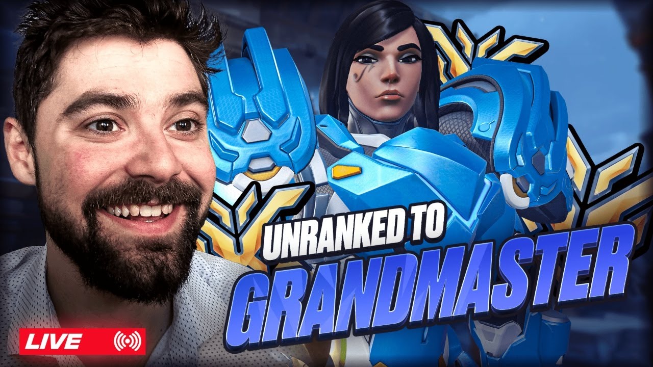 UNRANKED TO GM PHARAH!!! THE BEST PROJ DPS IN THE GAME - COACHING !PATREON !AD