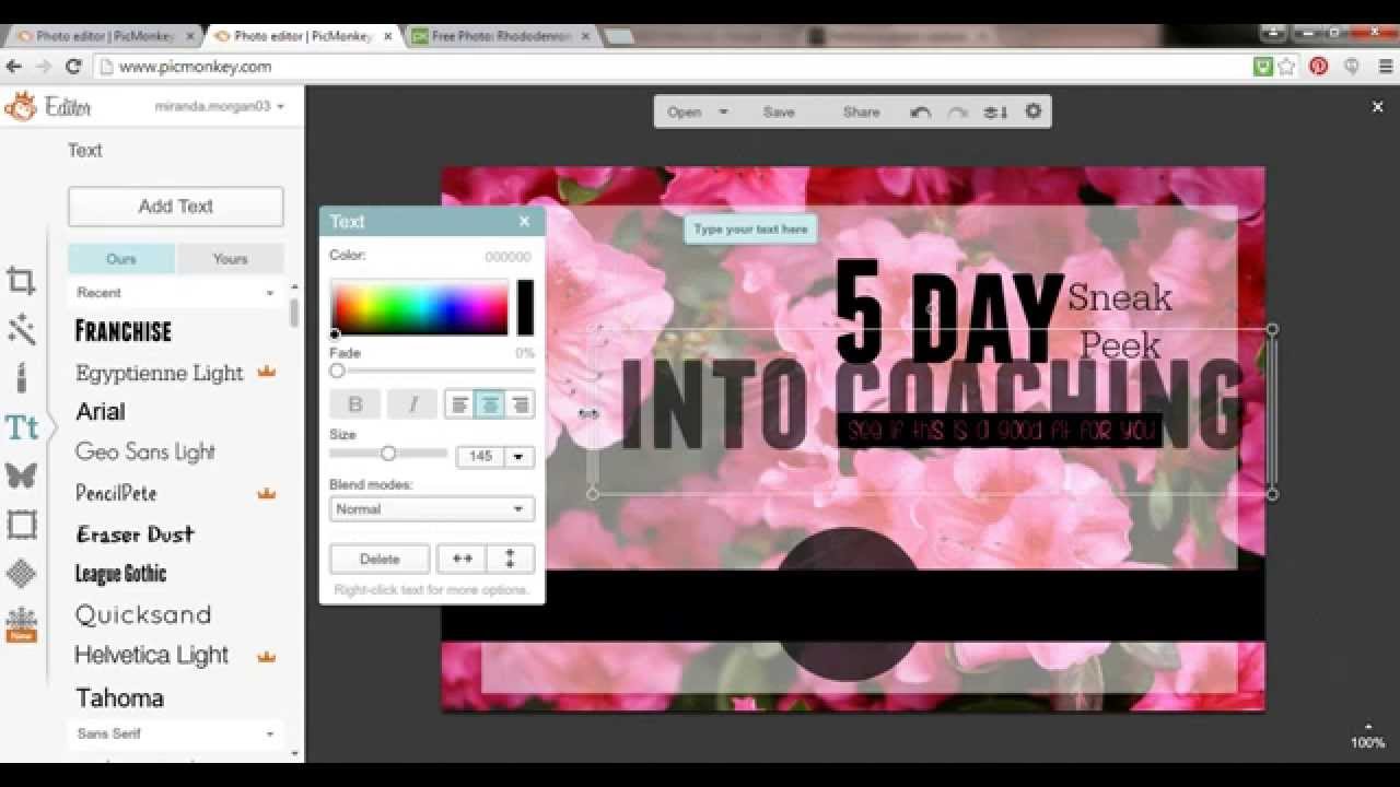Picmonkey Tutorial: Creating Eye Catching Photos