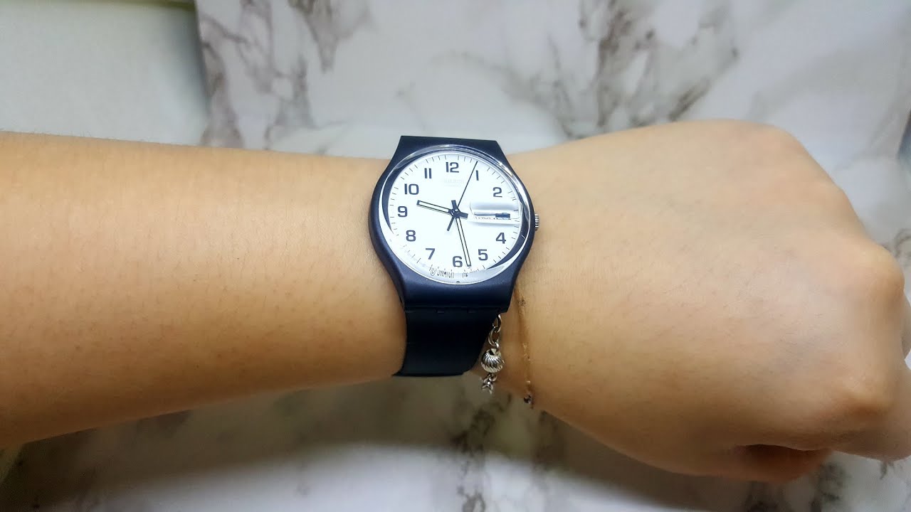 NEW PACKAGING ! Swatch GB743 Once Again UNBOXING & SPEC