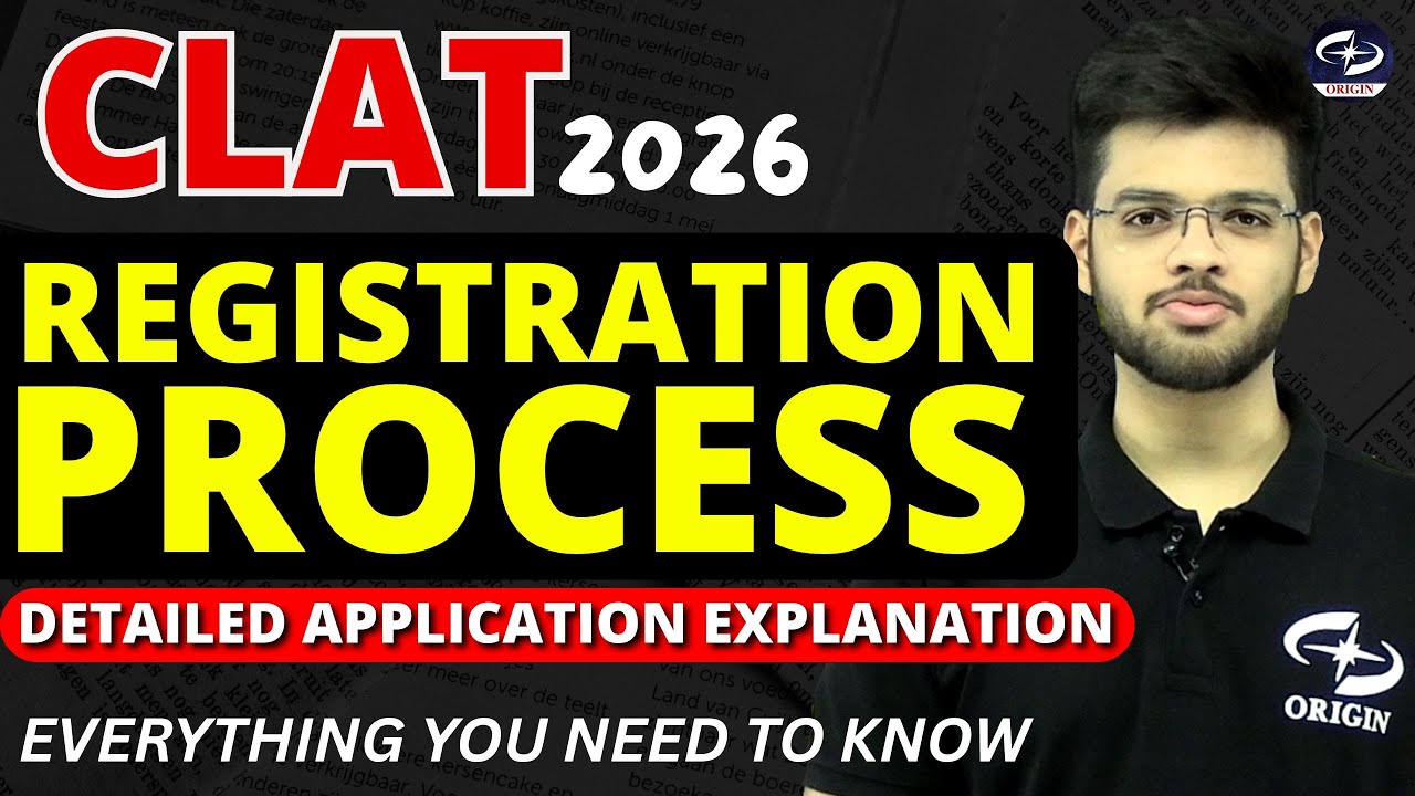 CLAT 2026 Application Form Process | clat exam registration process | Abhyuday Pandey
