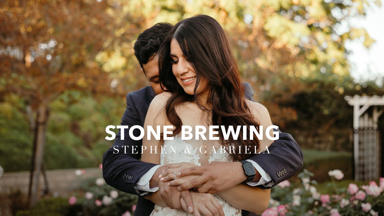 Stephen & Gabriela Tie the Knot at Stone Brewery Escondido