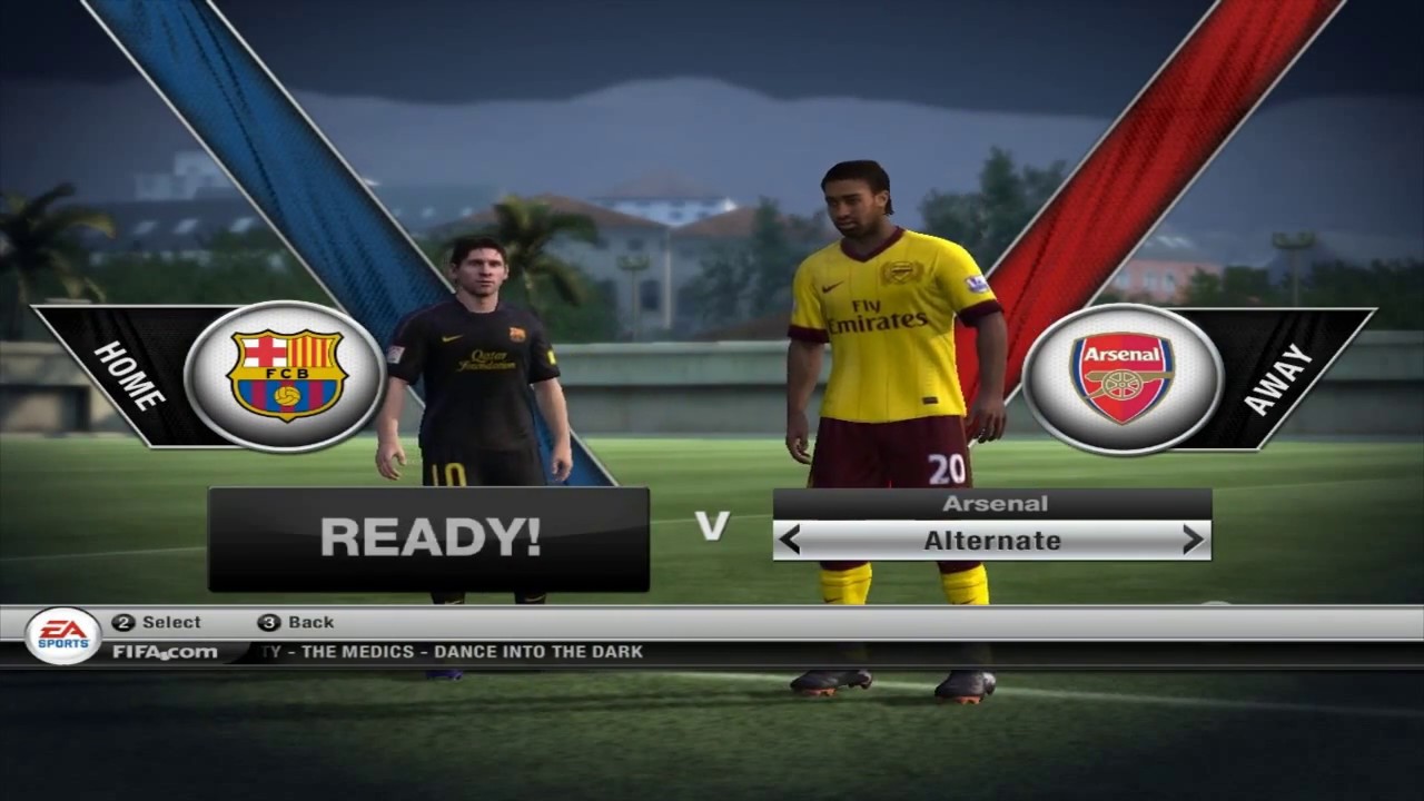 FIFA 12 PC Demo Gameplay | Match :- Barcelona Vs Arsenal | Full Gameplay HD
