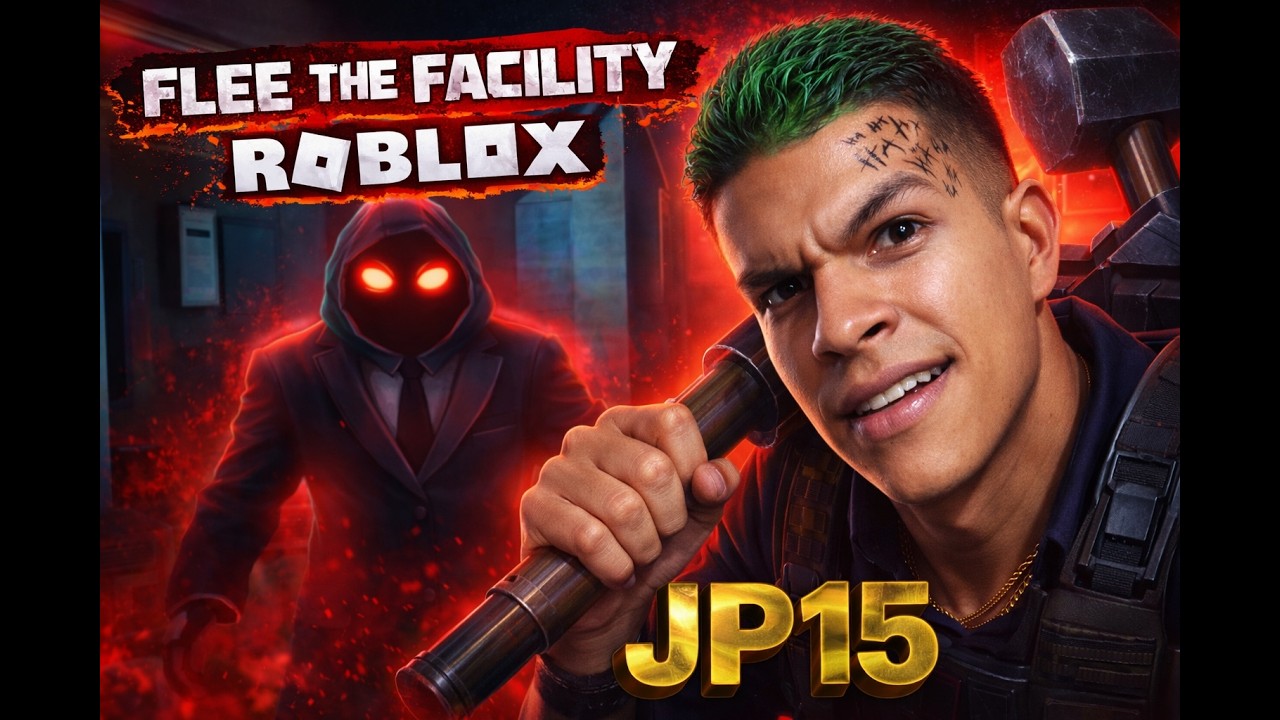 FLEE THE FACILITY (ROBLOX) - UNA BESTIA NOS ACECHA TODO EL TIEMPO #roblox