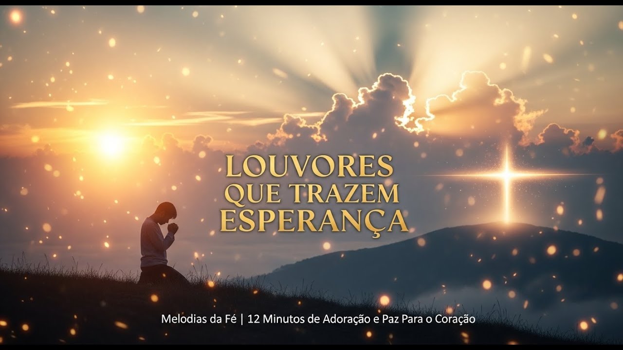 🌅 Louvores Que Trazem Esperança – 12 Minutos de Adoração e Paz Para o Coração | Melodias da Fé