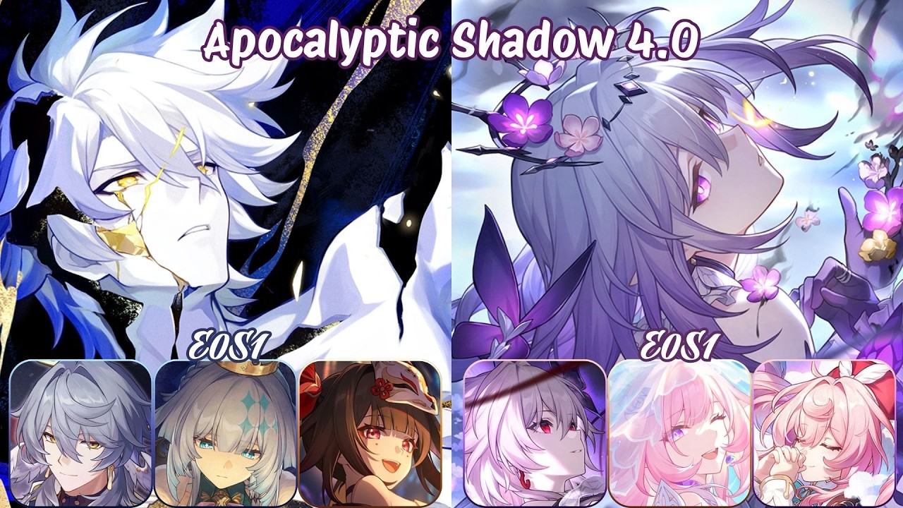 4.0 Apocalyptic Shadow | E0S1 Phainon Sustainless & E0S1 Castorice x Evernight | 7565 Points