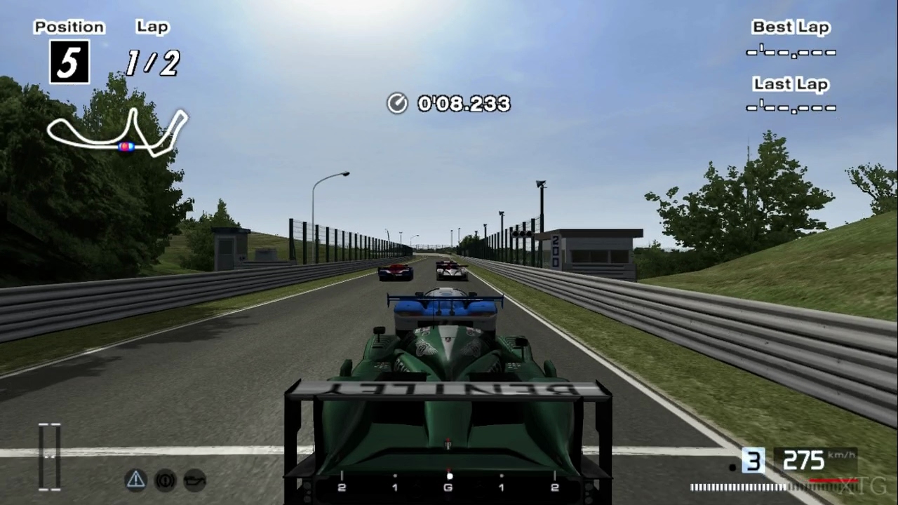 [#704] Gran Turismo 4 - Bentley Speed 8 Race Car '03 Hybrid PS2 Gameplay HD