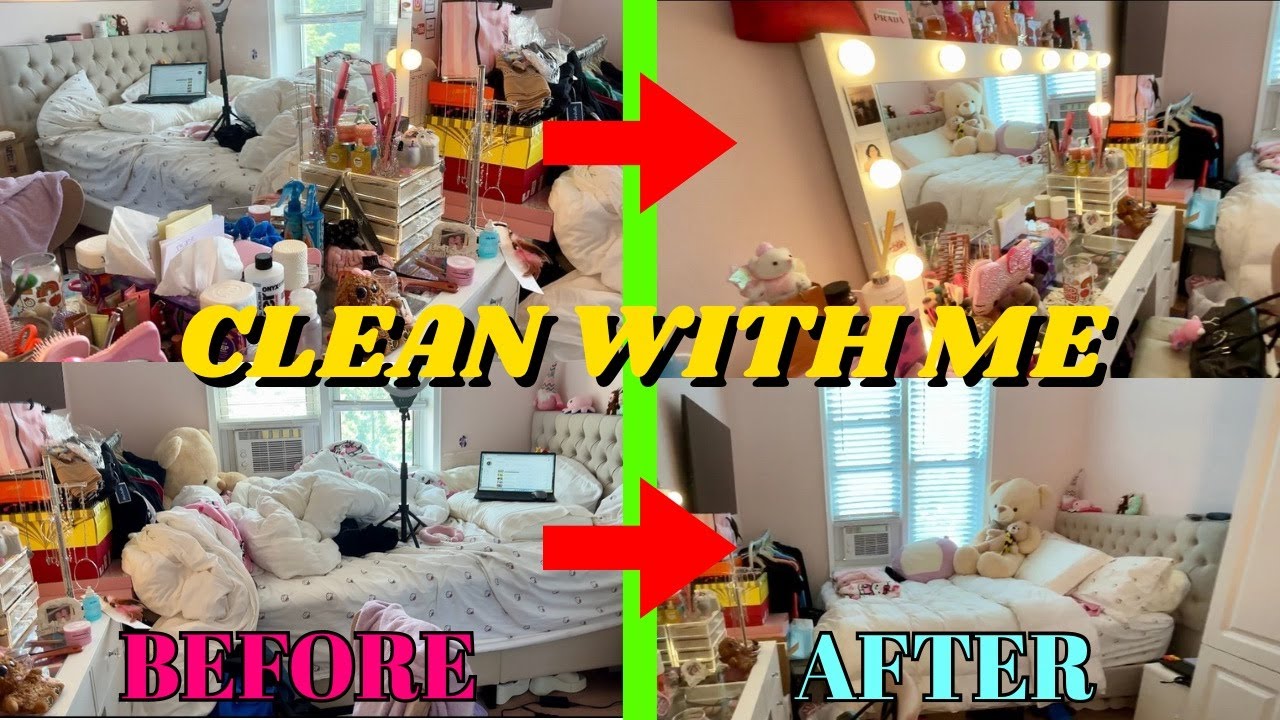 Room Cleaning Transformation