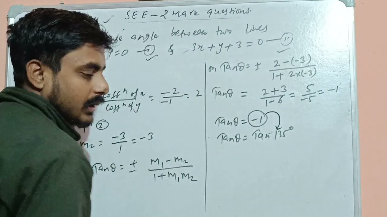 See student .. cordinate geometry..2 mark question .. vvi