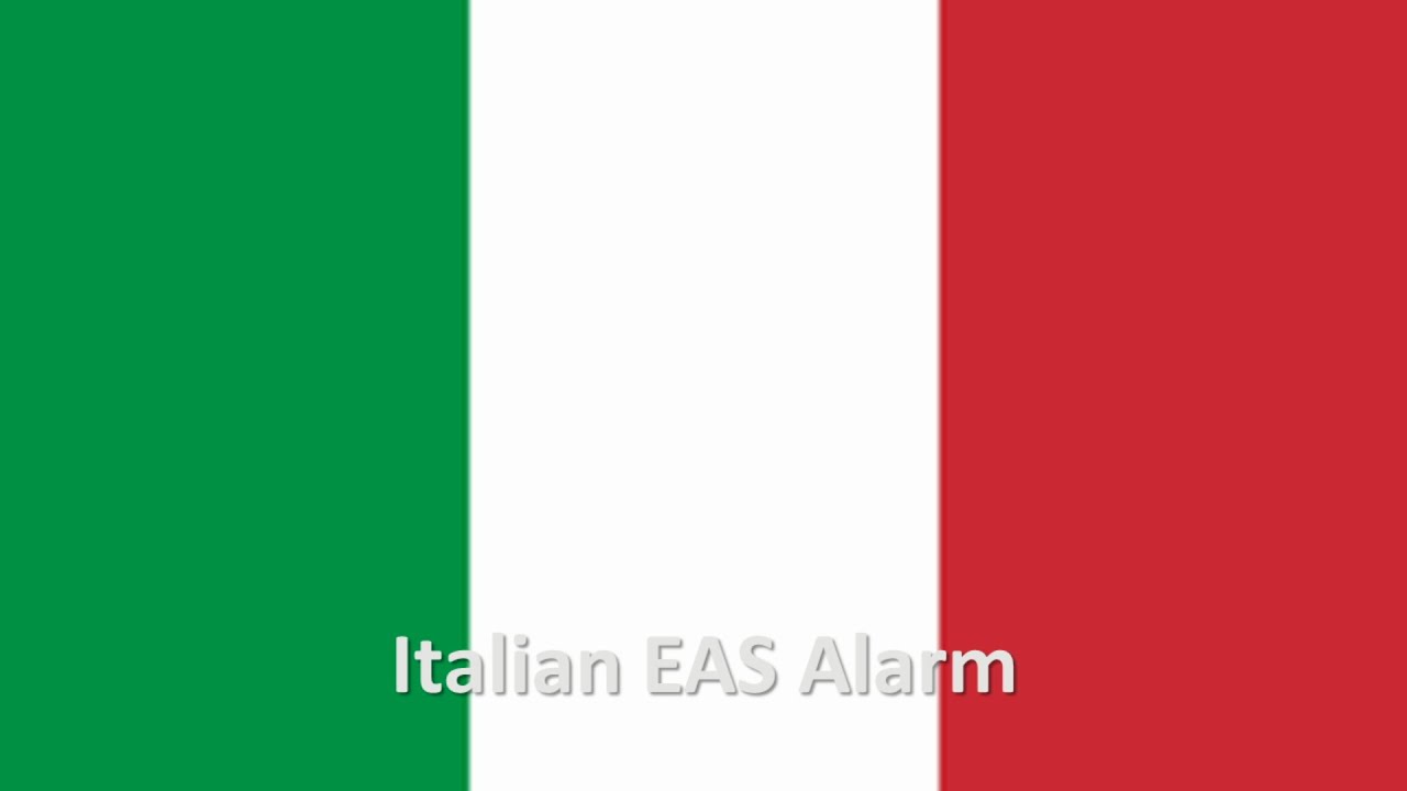 EAS Alarm YouTube - Italian EAS Alarm (with history)