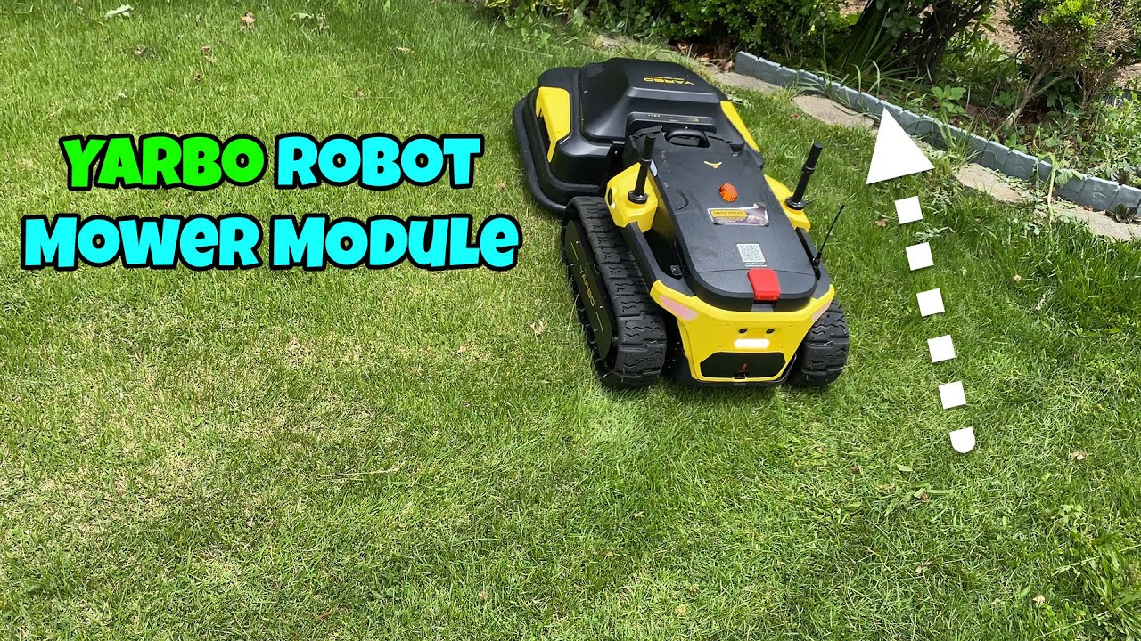 Yarbo App Controlled Robot Mower Tested 🟡 