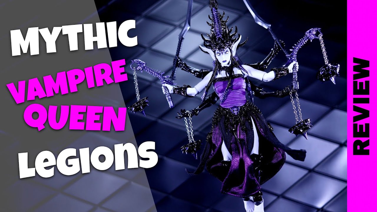 Mythic Legions Illythia Review - Vampire Action Figure