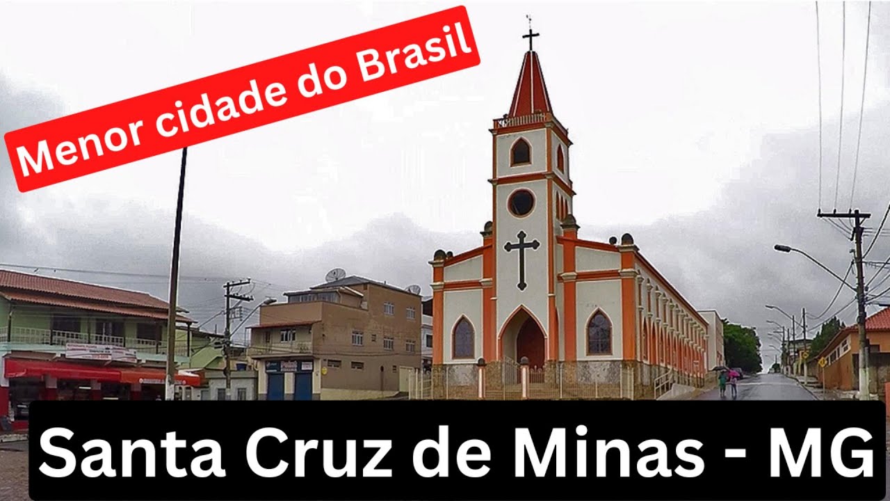 🌟 Santa Cruz de Minas - menor cidade do Brasil 🏘️