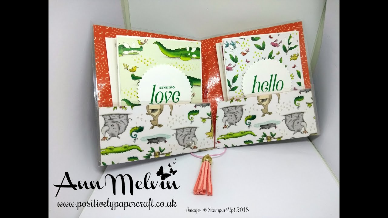 Laminated Folder For Note Cards & Envelopes (Another Version)