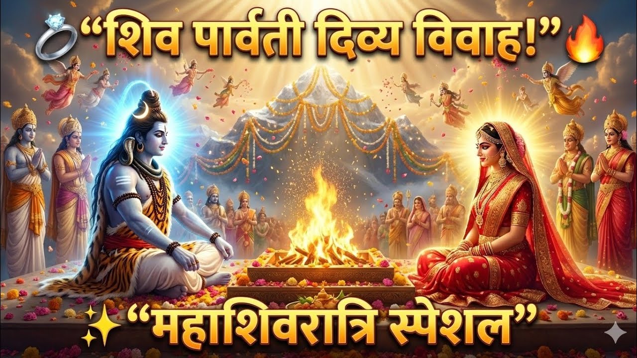 महाशिवरात्रि स्पेशल 2026 | शिव पार्वती की सबसे दमदार चौपाई 🔱 हर हर महादेव | Powerful Tandav Bhakti