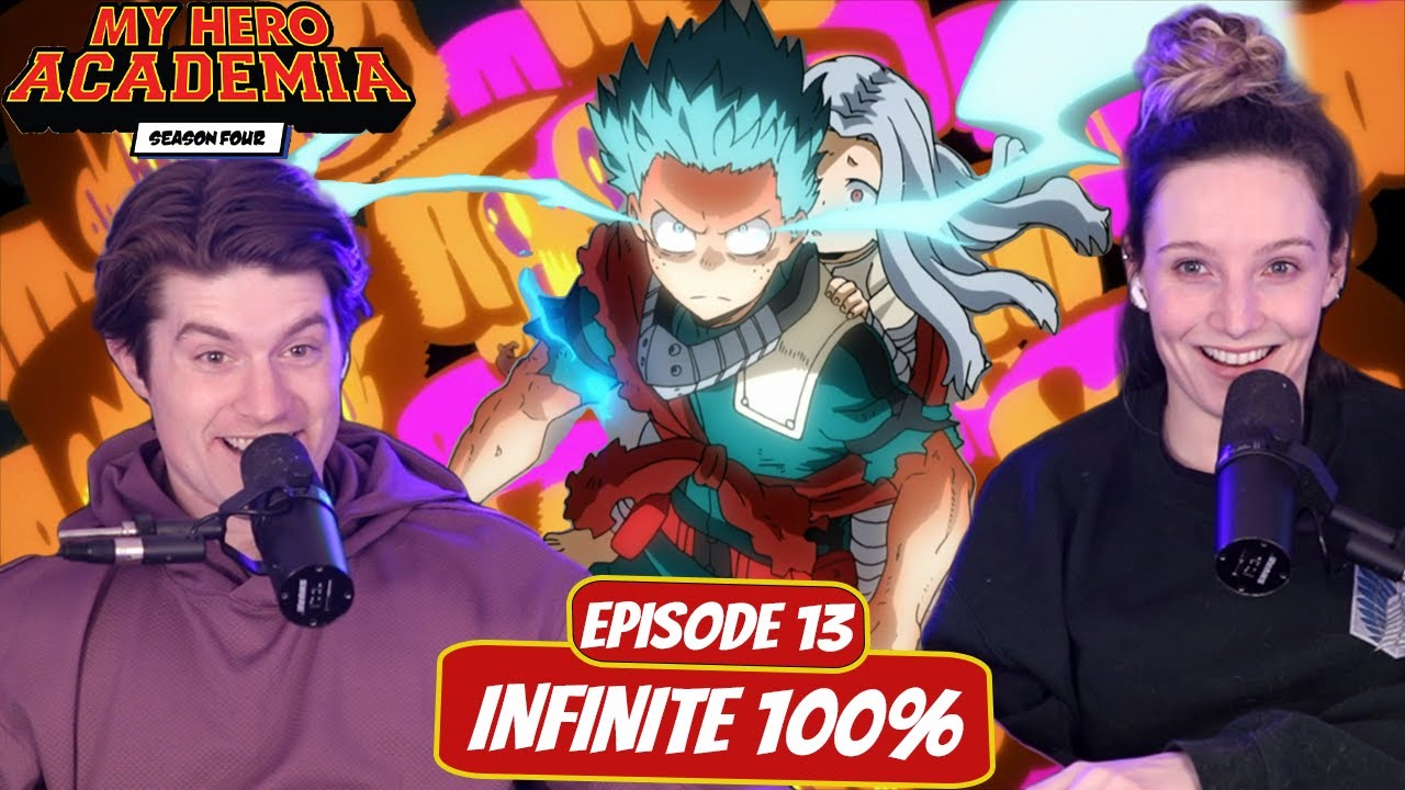 DEKU GOES 100%! | My Hero Academia Season 4 Wife Reaction | Ep 13, “Infinite 100%”