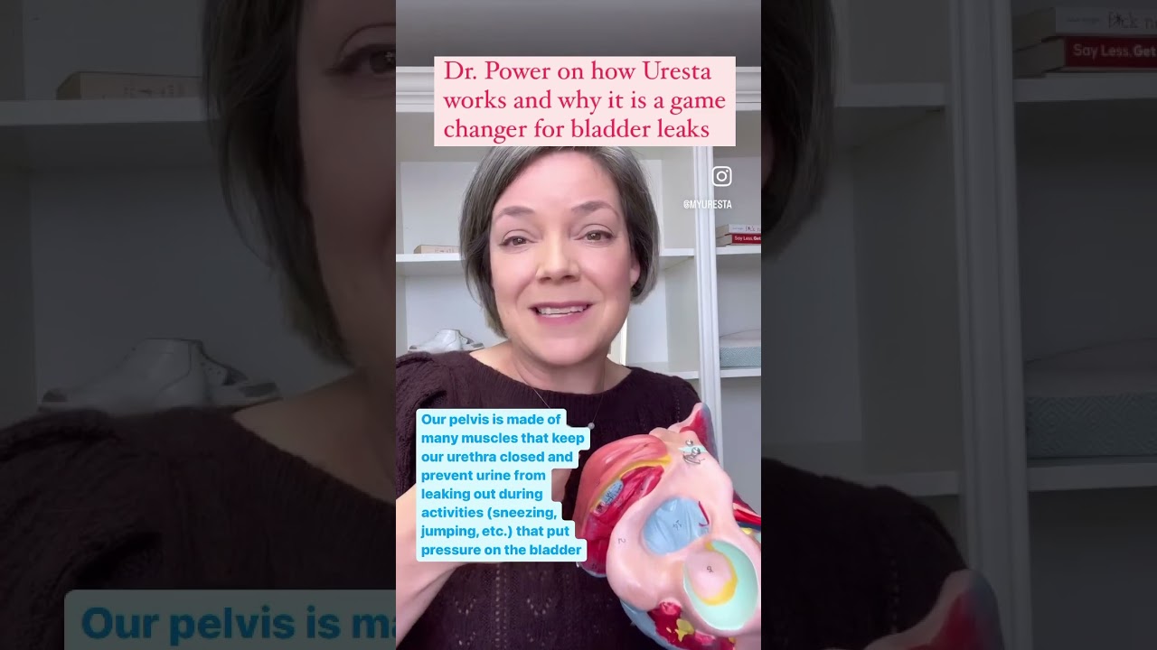 Dr. Alicia Power on how Uresta bladder support has been a game changer for her