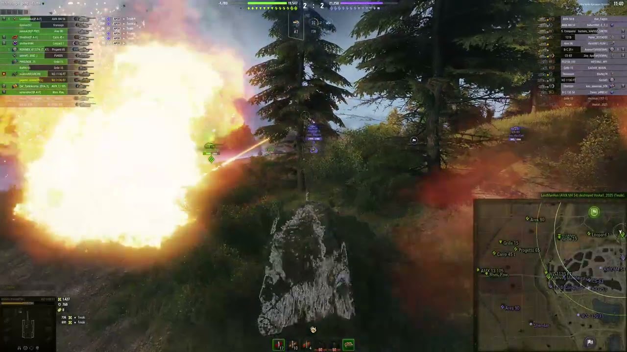 New damage record!!! WZ-113G FT