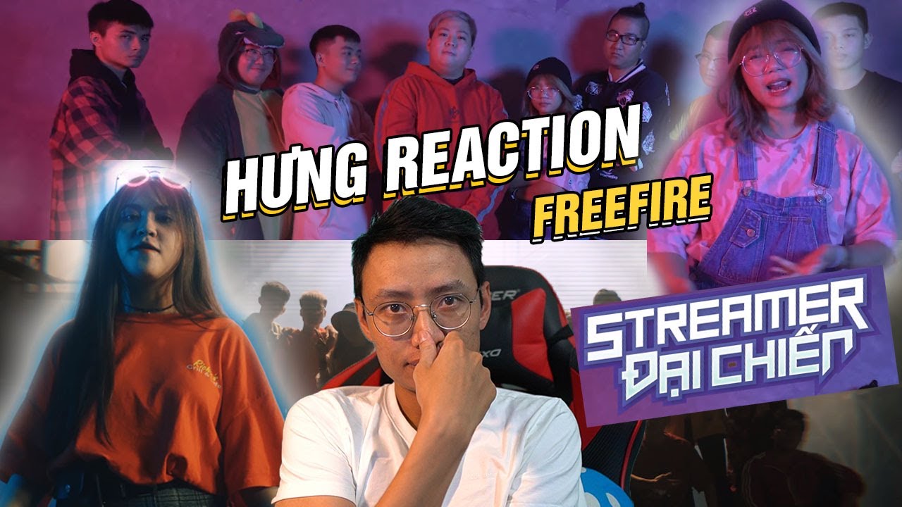 HƯNG REACTION || CÀ KHỊA "CÔ NGÂN" RAPPER ĐẠI CHIẾN FREE FIRE ĐẾN TỪ LÂM NẤM