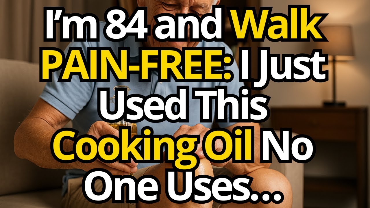 I&rsquo;m 84 and WALK PAIN-FREE Thanks to This Cooking Oil No One Uses