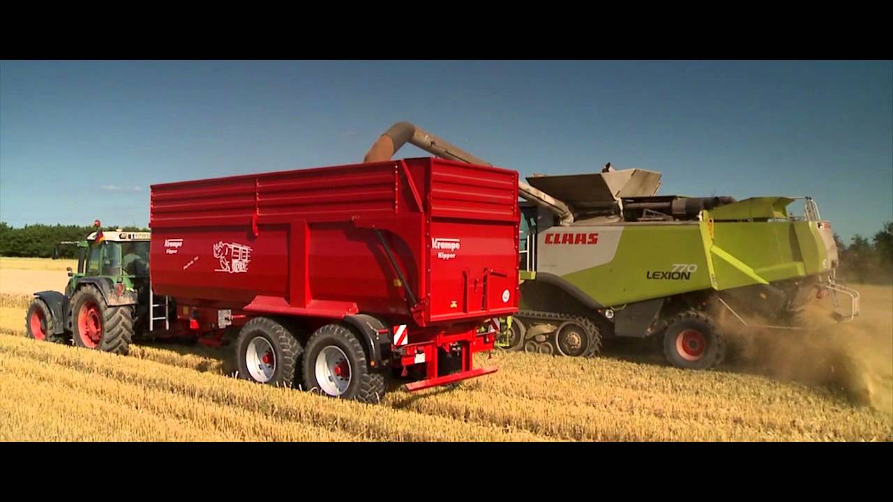 Krampe Bandit 800 mit Fendt 900 Vario und Claas Lexion 770