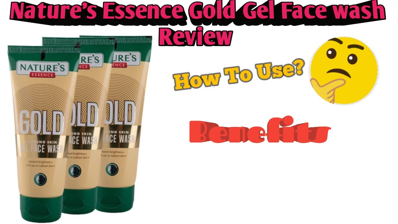 ||Nature's Essence Gold Gel Face wash Review||How To Use? Benefits , Gold Face Wash @Beauty Elite