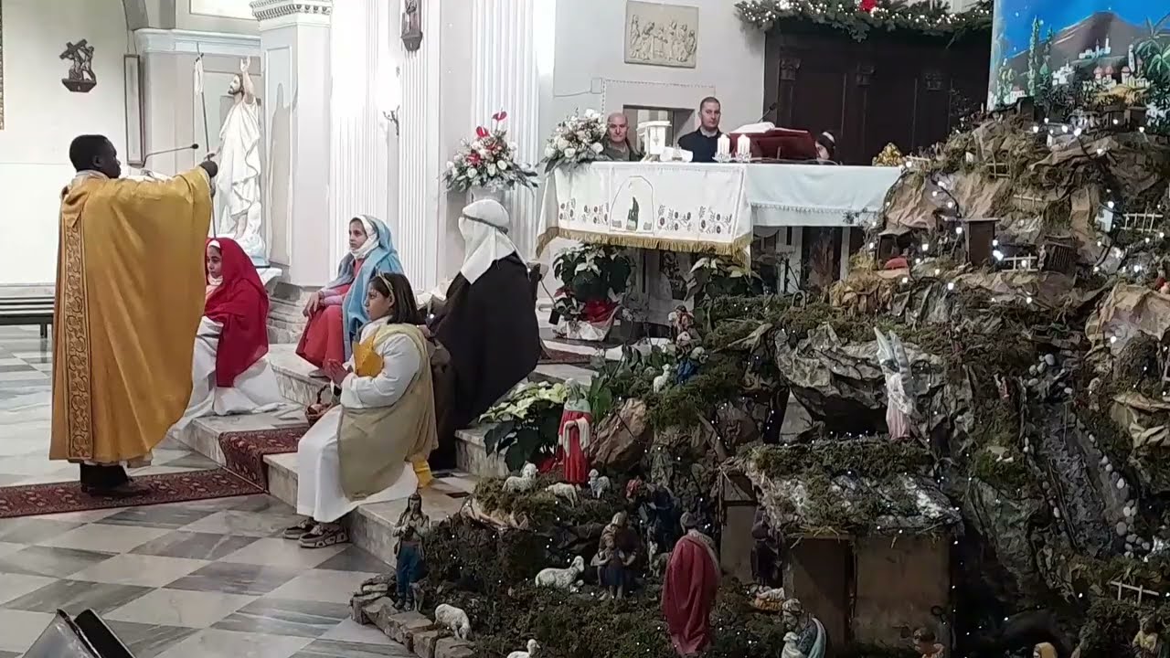 Santa messa di Natale e bacio di Gesù Bambino. Simbario (VV) 25/12/2025