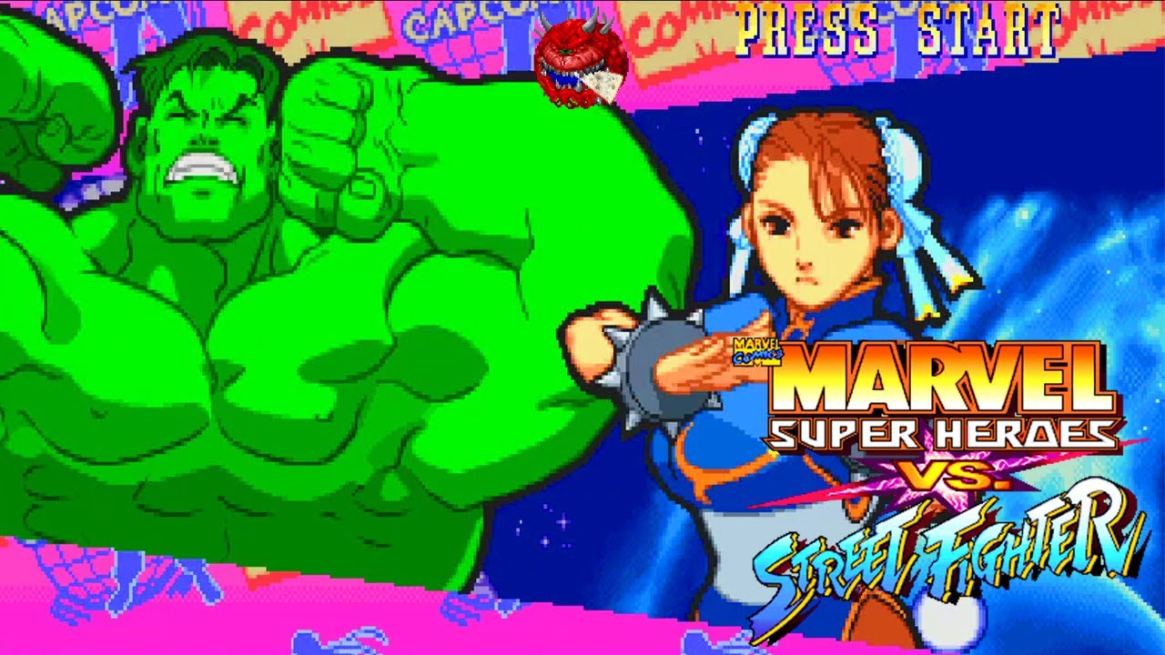 Hulk/Chun-Li - Marvel Super Heroes vs Street Fighter (Arcade)